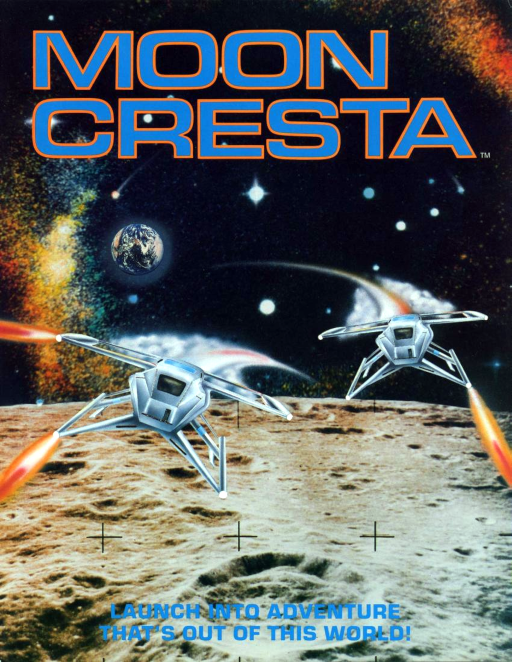 Moon Cresta (Gremlin) MAME2003Plus Game Cover